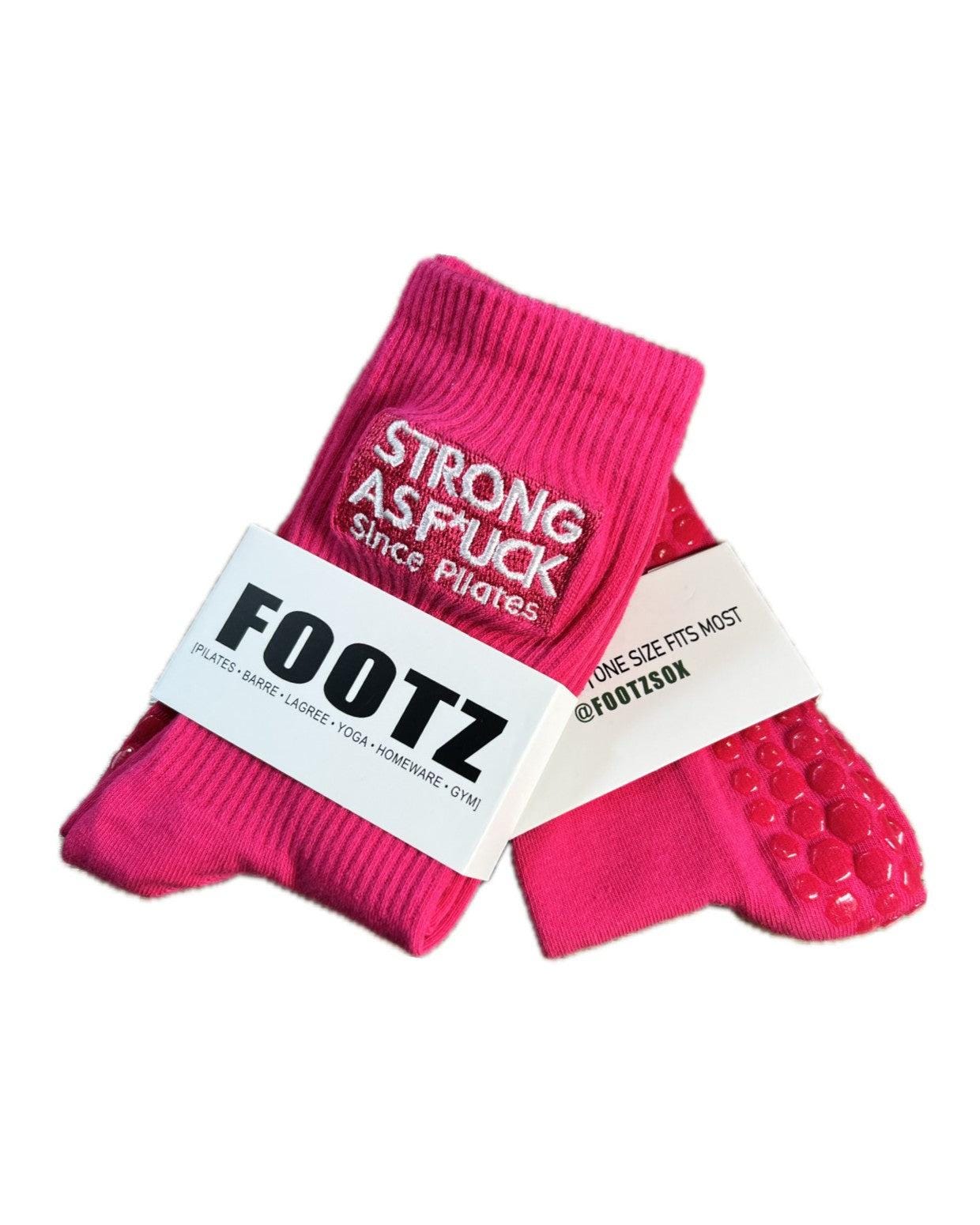 Strong As F*uck Grip Socks
